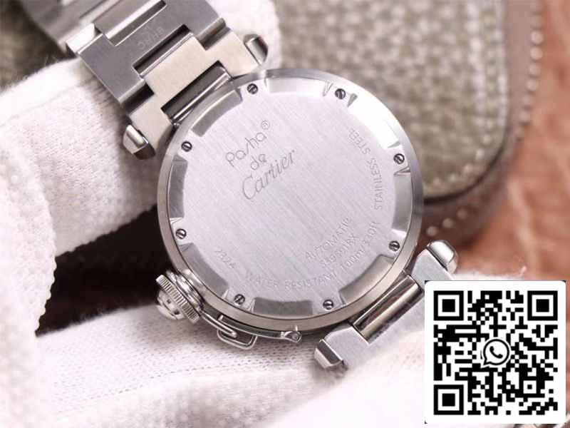 Cartier Pasha W31075M7 1:1 Best Edition V9 Fabbrica Pink Dial Swiss Cal.049