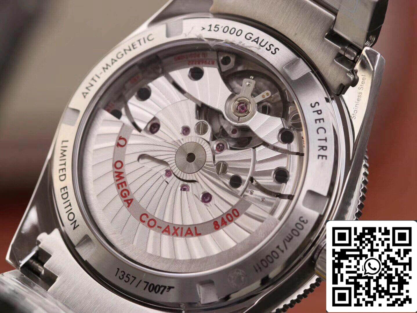Omega Seamaster Planet Ocean 233.30.41.21.01.001 VS Fabbrica 1:1 edizione migliore Swiss ETA2824 quadrante nero With Superlume