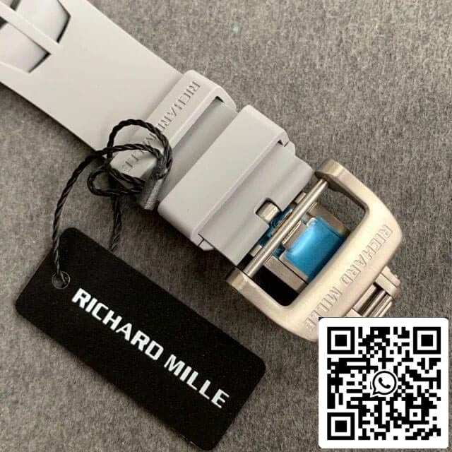 Richard Mille RM-011 1:1 Best Edition KV Fabbrica White Ceramic Case