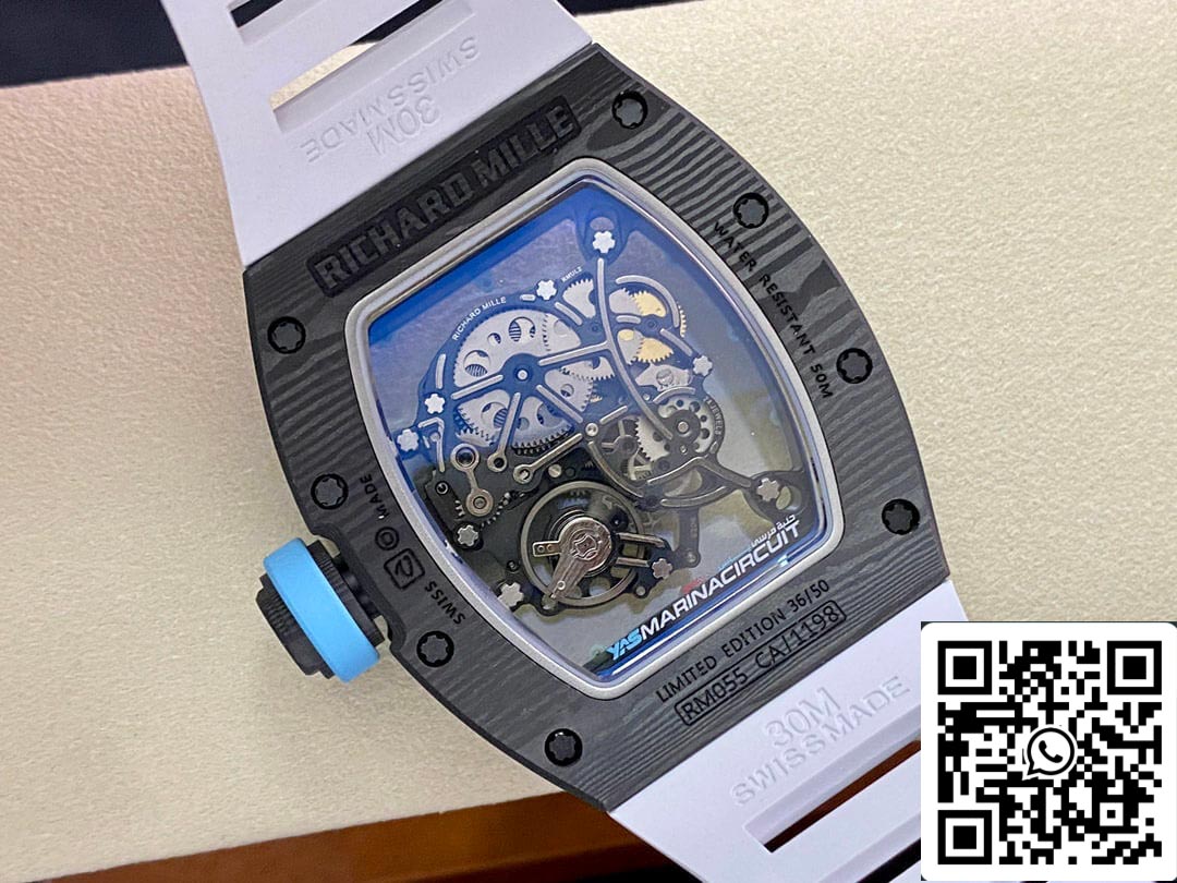Richard Mille RM-055 1:1 edizione migliore BBR Fabbrica fibra di carbonio