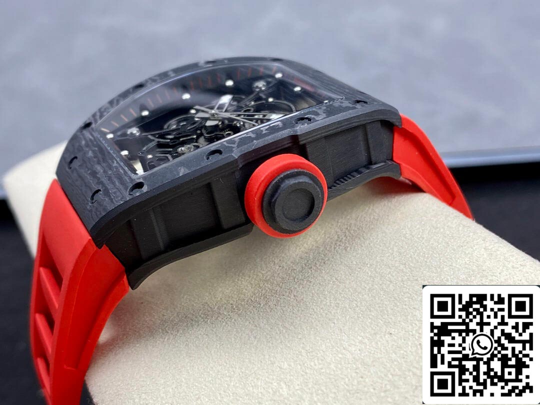 Richard Mille RM-055 1:1 edizione migliore BBR Fabbrica Red cinturino