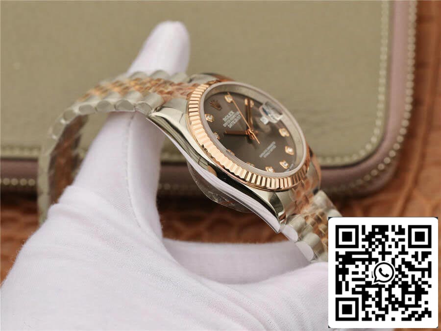 Rolex Datejust 116231 1:1 edizione migliore GM Fabbrica Diamond-set quadrante