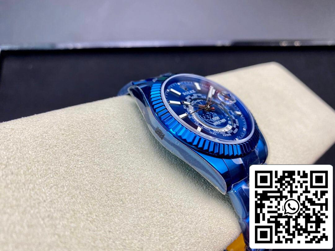 Rolex Sky Dweller 40MM WWF Fabbrica DIW Blue Dial Best 1:1 Edition WWF Fabbrica