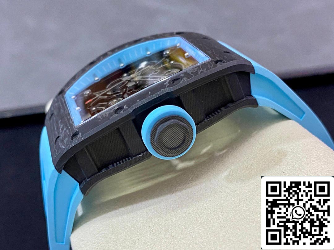 Richard Mille RM-055 1:1 edizione migliore BBR Fabbrica Blu cinturino