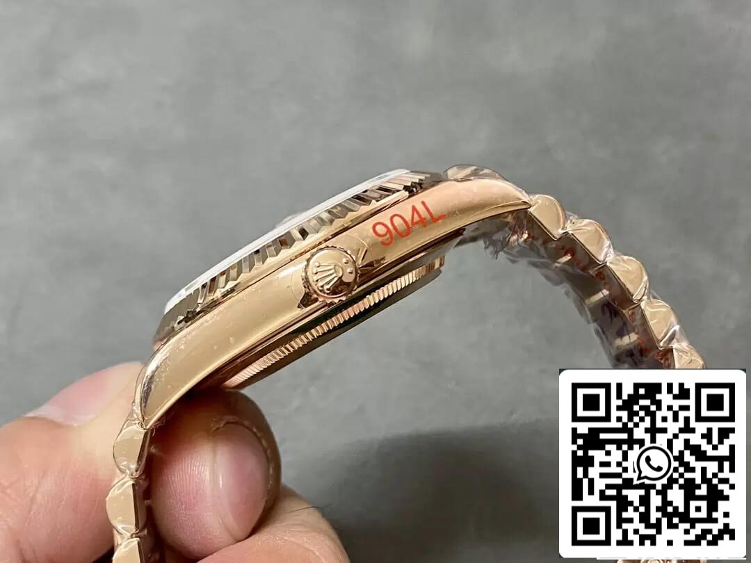 Rolex Day Date M228235-0004 1:1 edición migliore GM Fabbrica Oro quadrante V2 Diamond quadrante