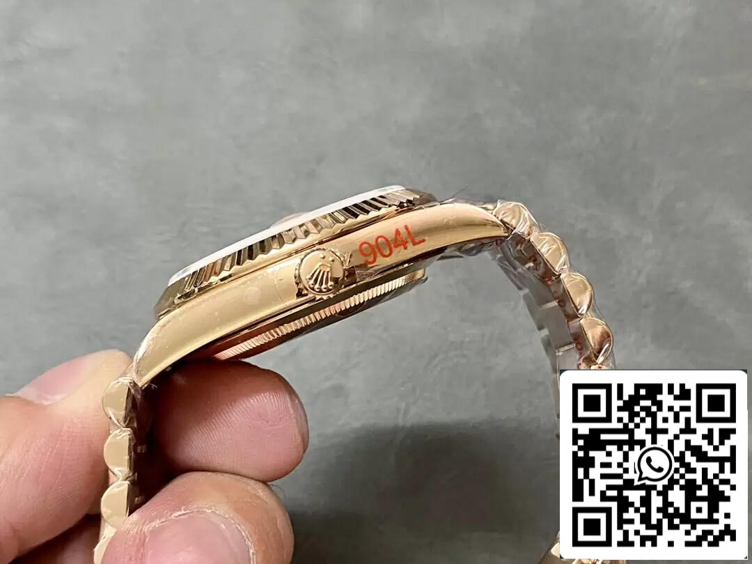 Rolex Day Date M228235-0001 1:1 edición mayor GM Fabbrica Rosa Oro V2
