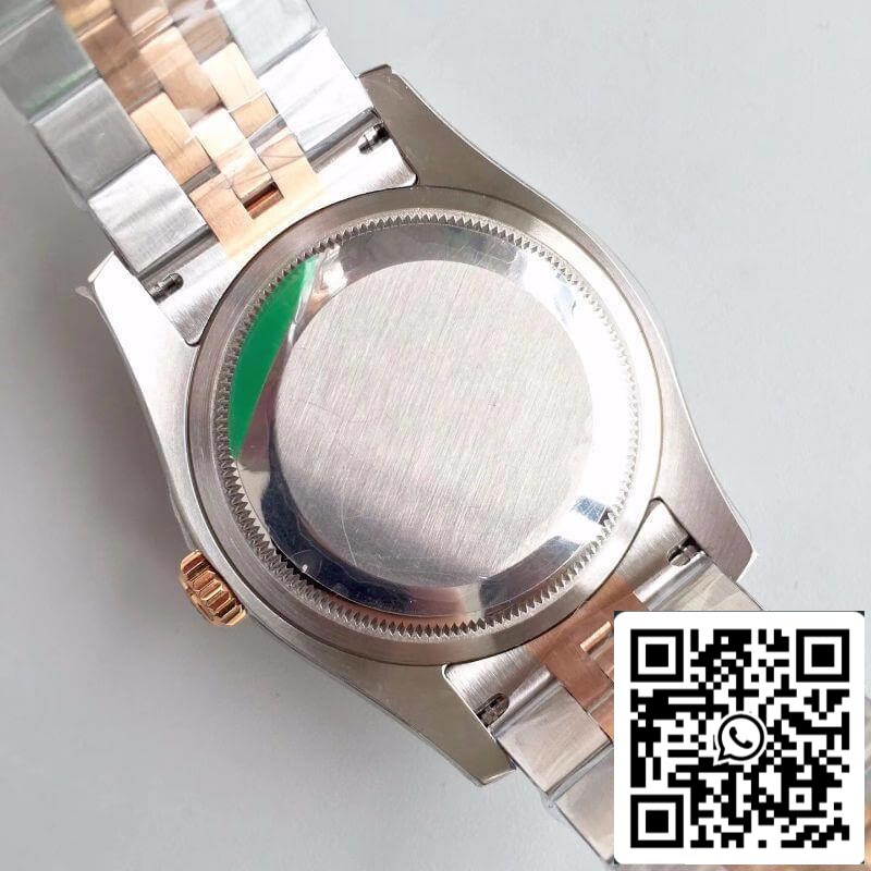 Rolex Datejust 36 mm 116234 AR Fabbrica Relojes mecánicos 1:1 edizione migliore Swiss ETA3135 Rosa Oro quadrante