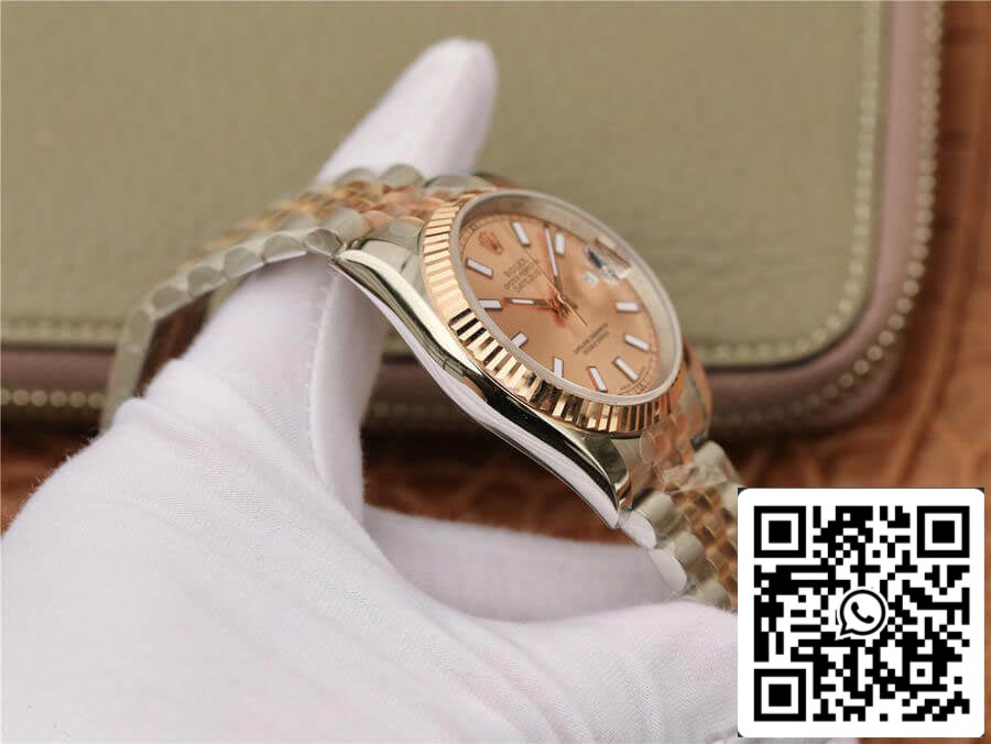 Rolex Datejust 116231 36MM 1:1 edizione migliore GM Fabbrica Rosa Oro Pink quadrante