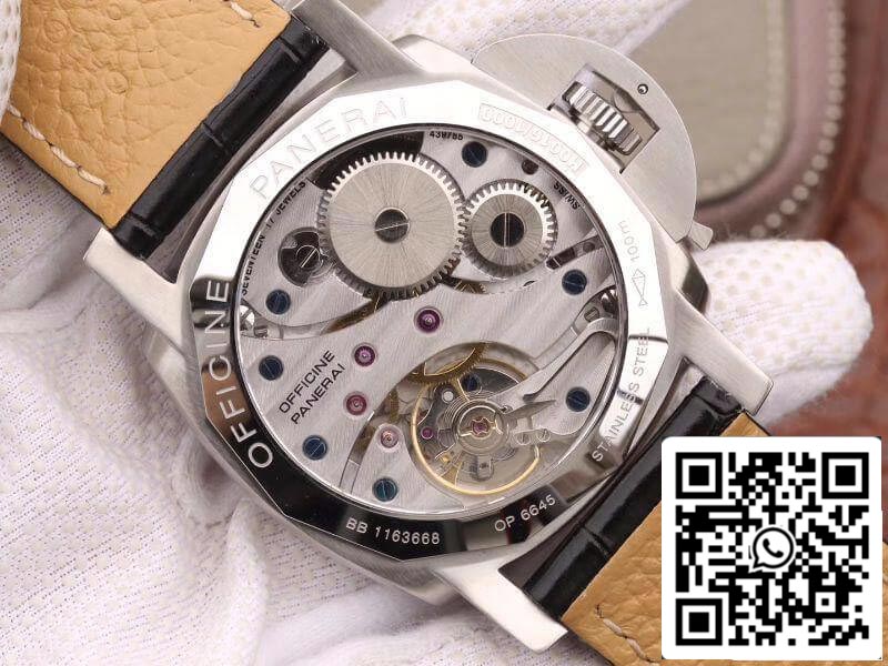 Panerai Luminor PAM217 XF Fabbrica Men Watches 1:1 Best Edition Swiss ETA6497-2 Superlumed Dial