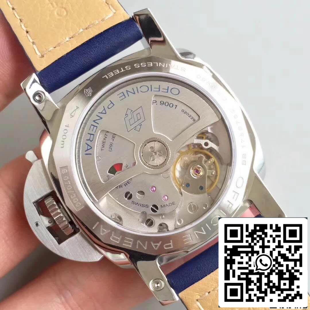 Panerai Luminor 1950 PAM688 ZF Fabbrica 1:1 Best Edition Swiss ETA P9001 Blue Leather cinturino