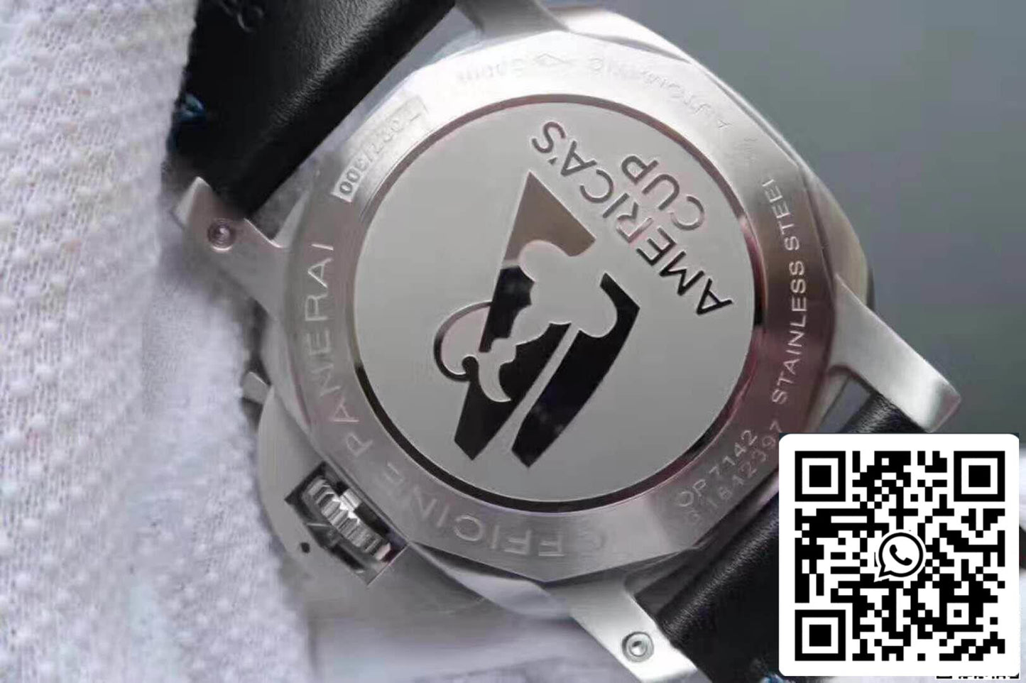 Panerai Luminor Marina 1950 PAM727 ZF Fabbrica 1:1 Best Edition Swiss ETA P9010 Black Leather cinturino