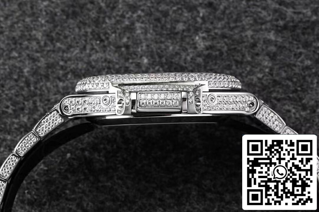 Patek Philippe Nautilus 5726/1A-014 1:1 Best Edition R8 Fabbrica Gypsophila Diamond Dial