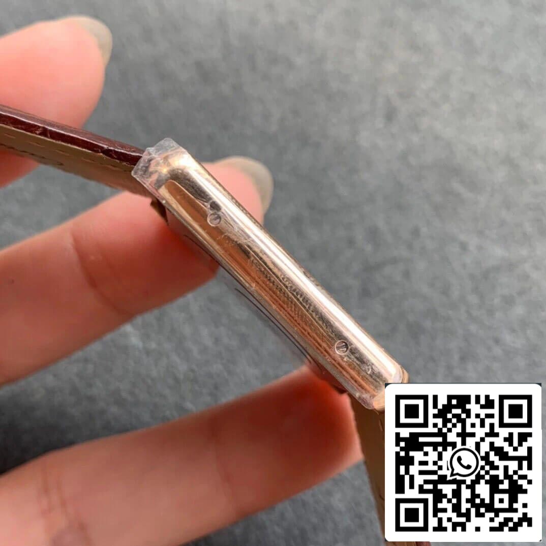 Cartier Tank W5200024 1:1 edição melhor K11 Fabbrica Rose Gold