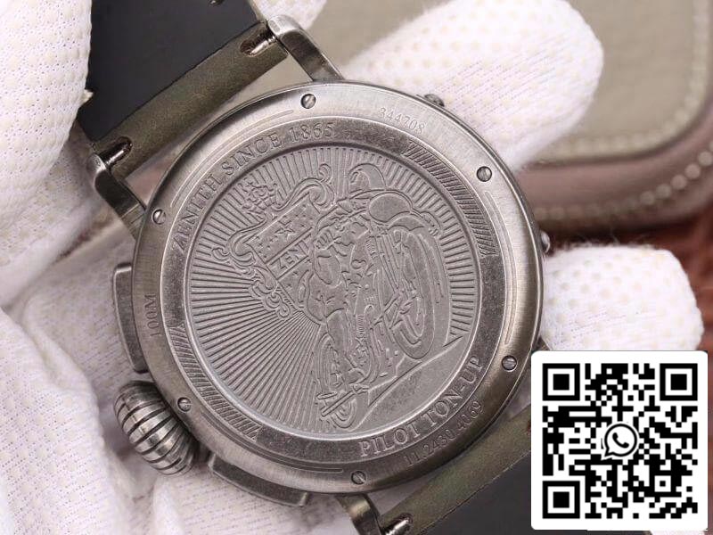 Zenith Heritage Pilot 11.2430.4069/21.C773 XF Fabbrica 1:1 Best Edition Swiss ETA7750