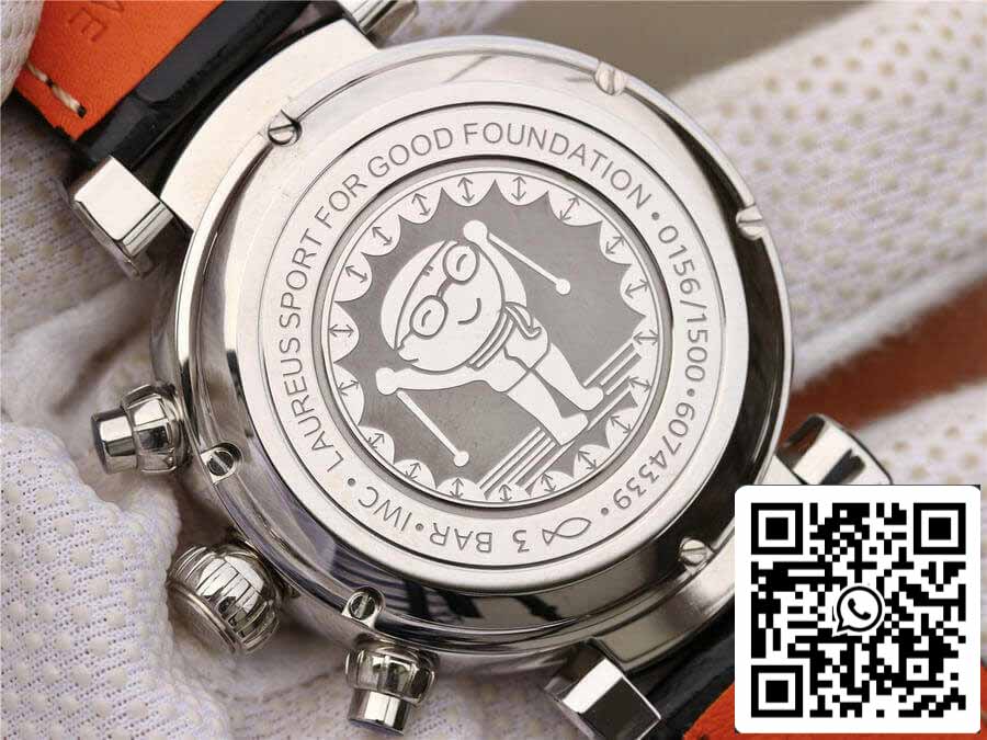 IWC Da Vinci Laureus Sport For Good Foundation 1:1 Melhor Edição YL Fabrica Mostrador Branco