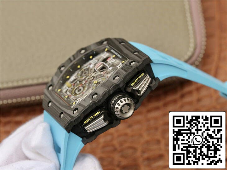 Richard Mille RM11-03 1:1 Best Edition KV Fabbrica Blue cinturino