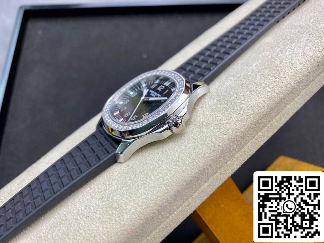 Patek Philippe Aquanaut 5067A-001 Quartz movimento 1:1 Best Edition PPF Fabbrica Black Dial