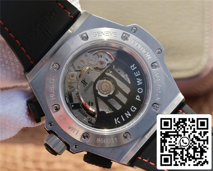 Hublot King Power 703.ZM.1123.NR.FMO10 1:1 Best Edition V6 Fabbrica Black Dial