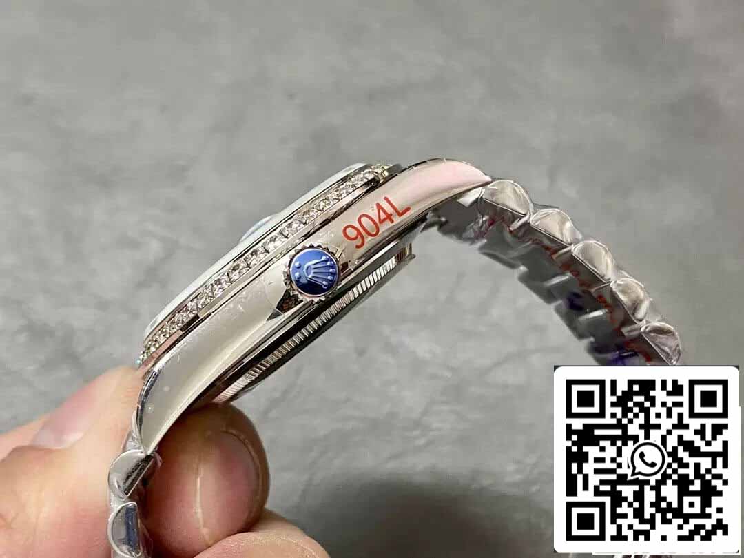 Rolex Day Date 228236 1:1 edizione migliore GM Fabbrica V2 Counterweight Versione quadrante blu
