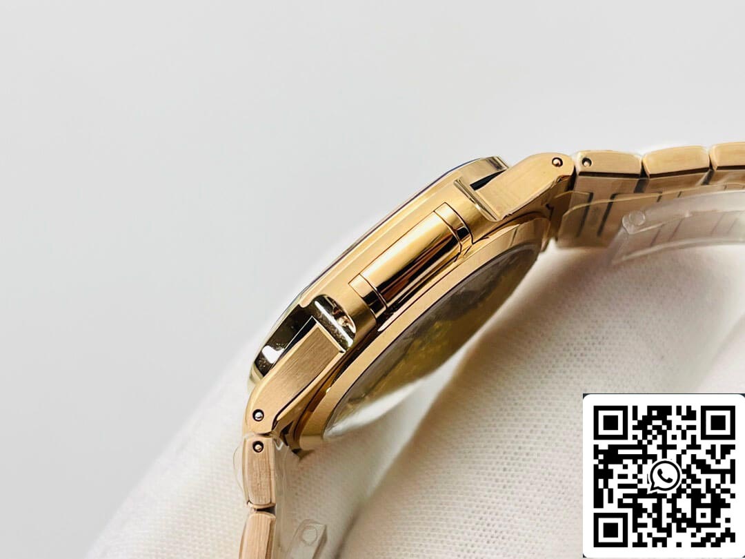 Patek Philippe Nautilus Ladies 7118/1200R-010 1:1 edizione migliore 3K Fabbrica Rosa Oro