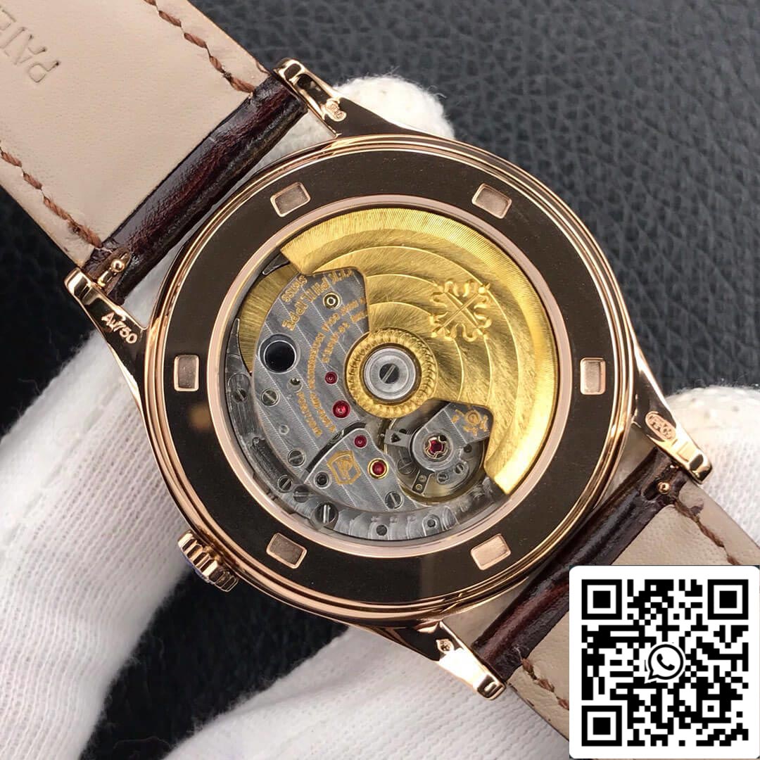Patek Philippe Calatrava 5296R-001 1:1 Best Edition ZF Fabbrica Rose Gold White Dial