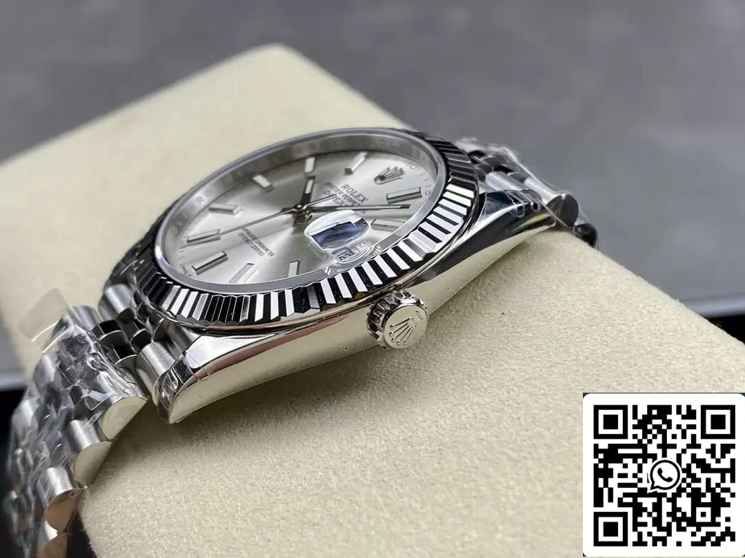 Rolex Datejust M126334-0004 1:1 edizione migliore VS Fabbrica quadrante argento
