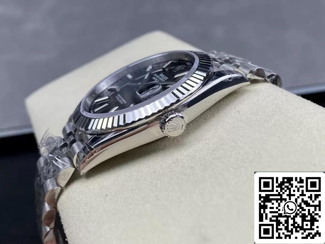 Rolex Datejust M126334-0018 1:1 edizione migliore VS Fabbrica quadrante nero