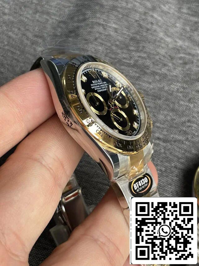 Rolex Daytona M116503-0011 1:1 edizione migliore BT Fabbrica quadrante nero