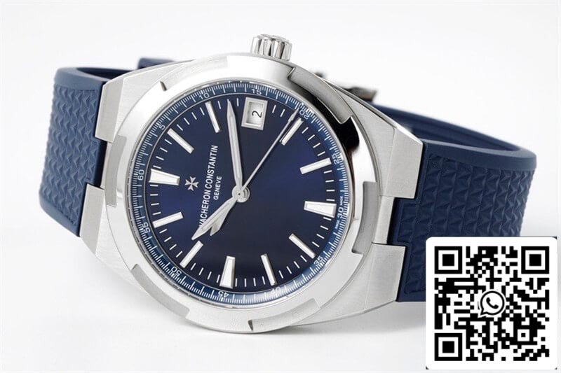Vacheron Constantin Overseas 4500V 1:1 Best Edition PPF Fabbrica Blue Rubber cinturino