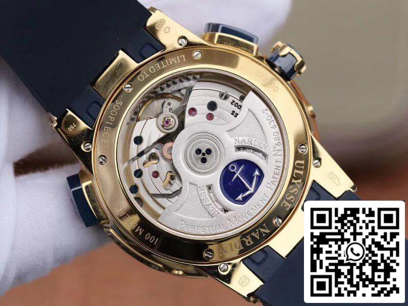 Ulysse Nardin El Toro 322-00-3/BQ All Working GMT Calendar Mechanical Watches 1:1 Best Edition Swiss UN-32