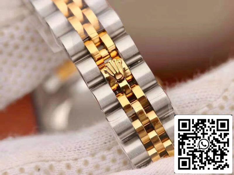 Rolex Lady Datejust 28MM 1:1 Best Edition Swiss NH05 movimento Silver Dial
