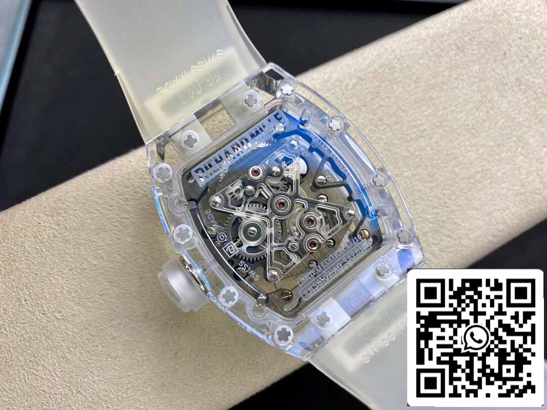 Richard Mille RM056 1:1 edizione migliore EUR Fabbrica Transparent quadrante
