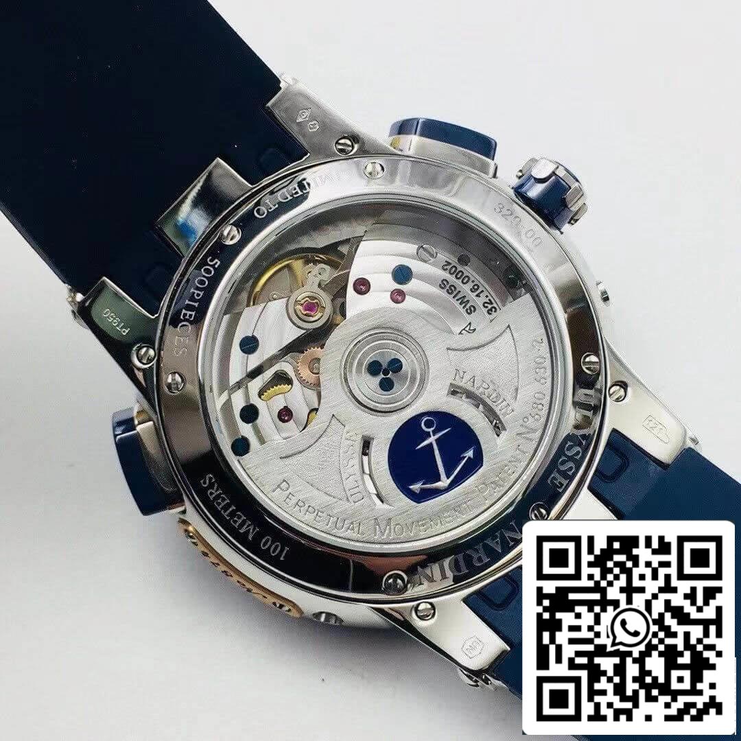 Ulysse Nardin El Toro 320-00/BQ 1:1 Best Edition TW Fabbrica Blue Dial