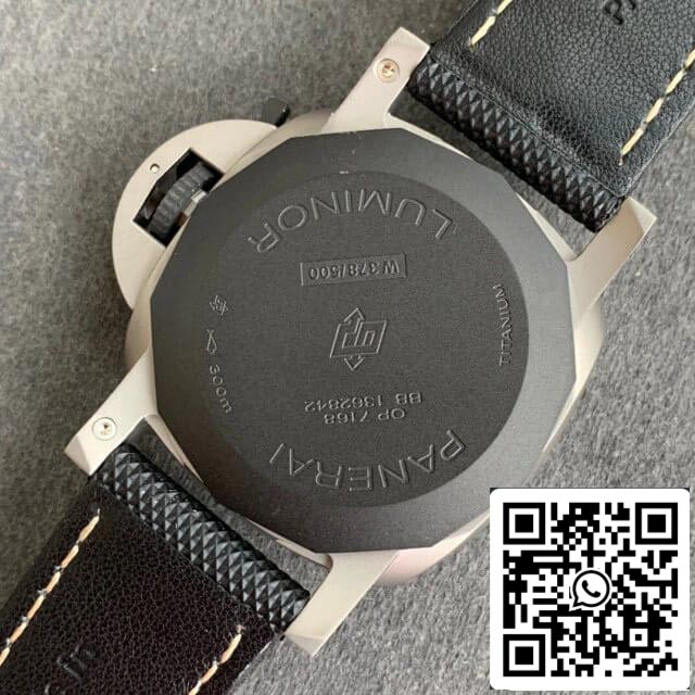 Panerai Luminor PAM1662 1:1 edição melhor VS Fabbrica Antracite quadrante