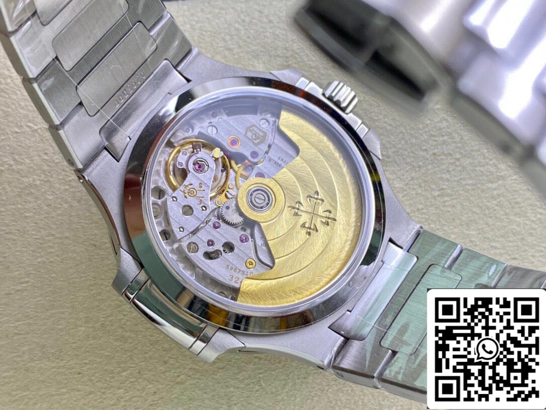 Patek Philippe Nautilus Ladies 7118/1A-010 1:1 edizione migliore 3K Fabbrica quadrante argento