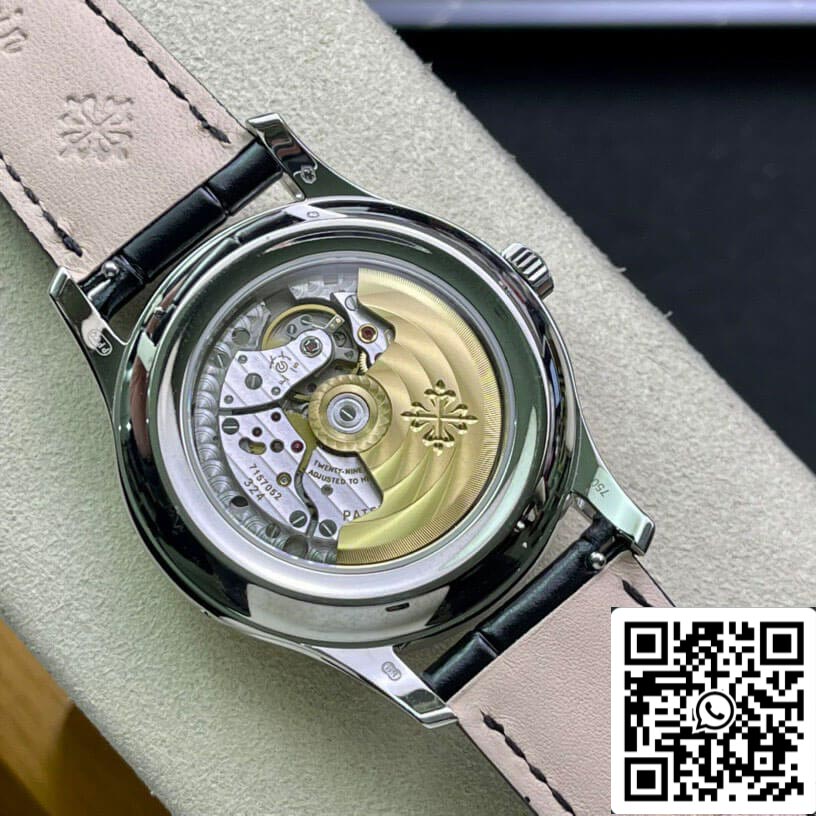 Patek Philippe Complications 5205G-001 1:1 edizione migliore GR Fabbrica Argento Grigio quadrante