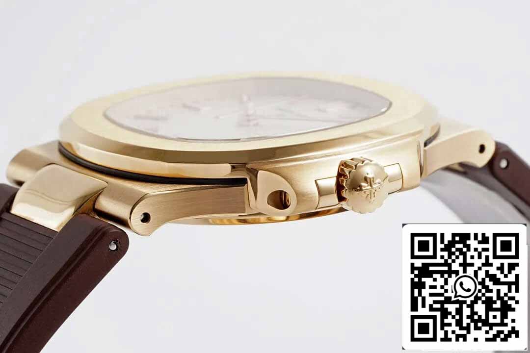 Patek Philippe Nautilus 5711 1:1 Melhor Edição PPF Fabbrica Borracha cinturino