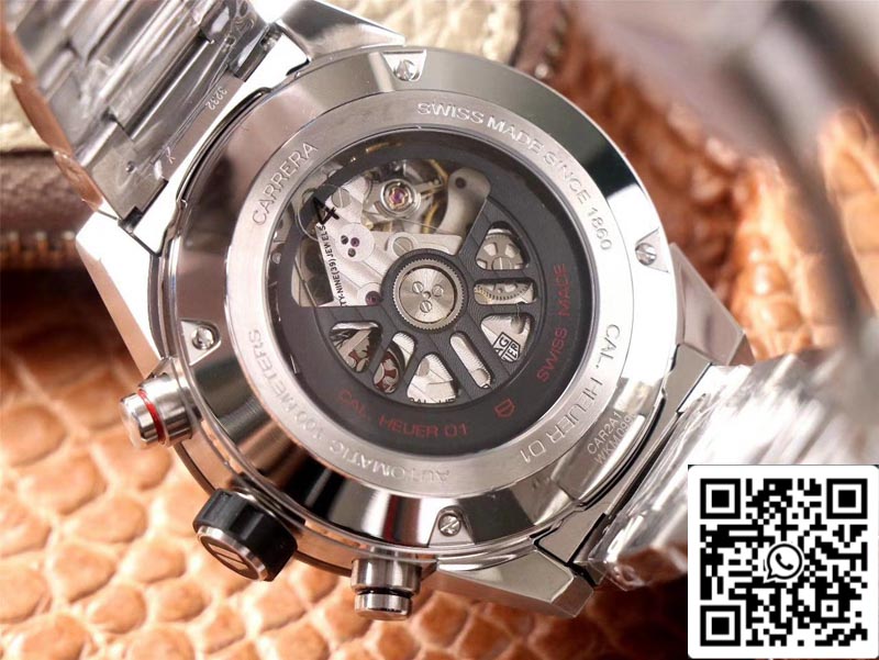 TAG Heuer Carrera CAR2A1W.BA0703 1:1 Best Edition XF Fabbrica Black Dial Swiss HEUER 01