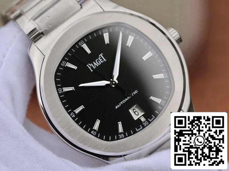 Piaget Polo’ S G0A41003 MKS Fabbrica 1:1 Best Edition Black Textured Dial On acciaio inossidabile bracciale Swiss ETA 1110