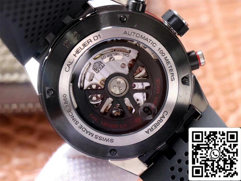 TAG Heuer Carrera CAR201V.FT6046 1:1 Best Edition XF Fabbrica Black Dial Swiss HEUER 01
