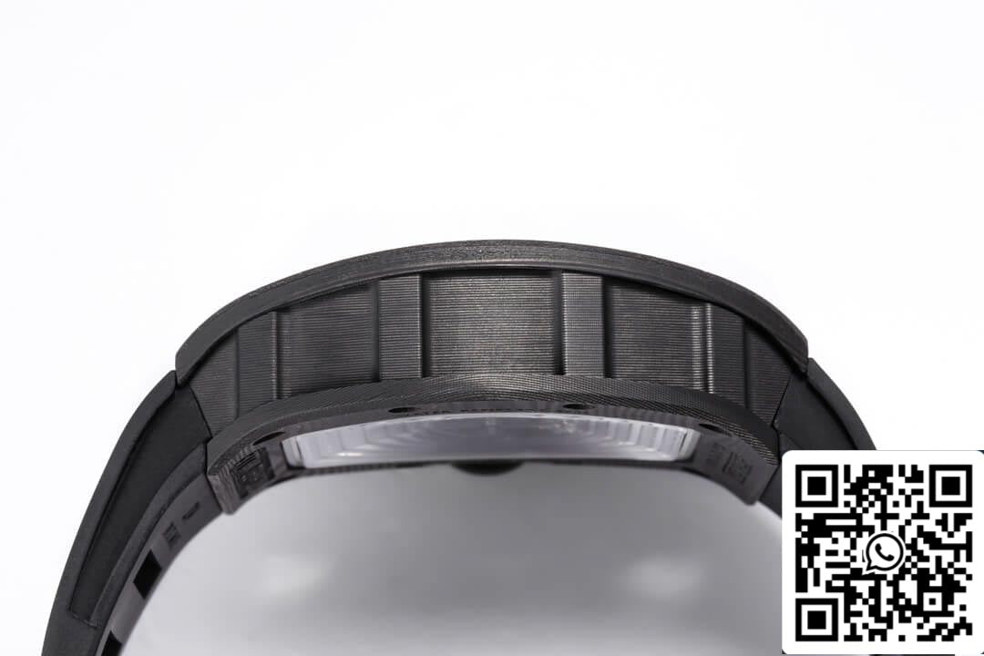 Richard Mille RM055 NTPT 1:1 edizione migliore BBR Fabbrica Nero fibra di carbonio quadrante