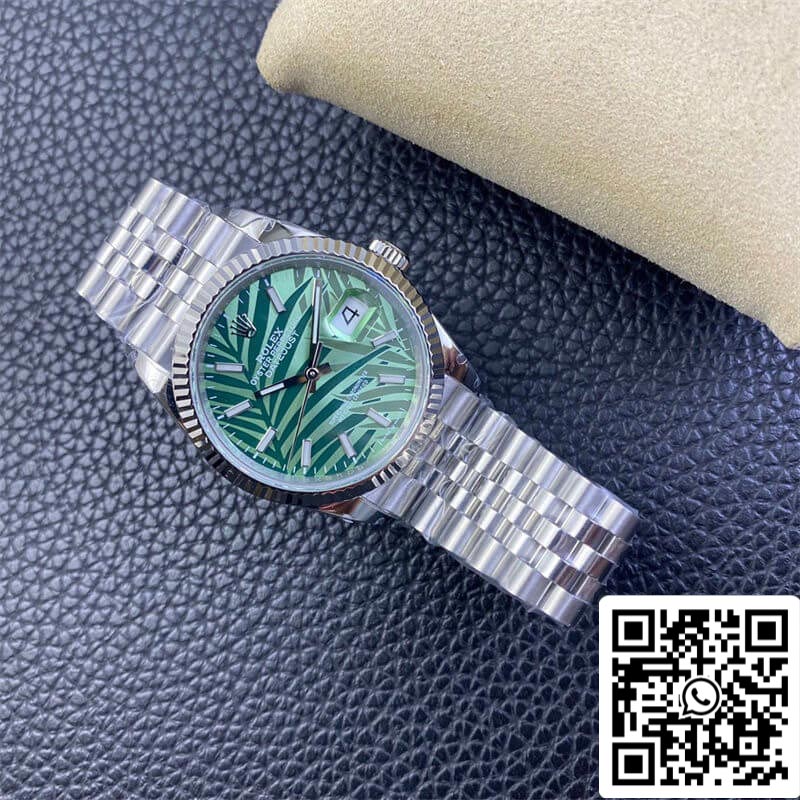 Rolex Datejust M126234-0047 36MM 1:1 edizione migliore VS Fabbrica quadrante verde