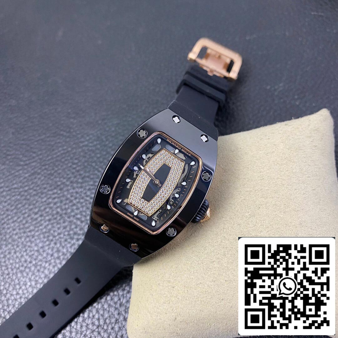 Richard Mille RM 07-01 1:1 Best Edition RM Fabbrica Blue Ceramic