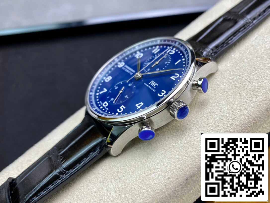 IWC Portugieser IW371601 1:1 Melhor Edição ZF Fabbrica Mostrador Azul