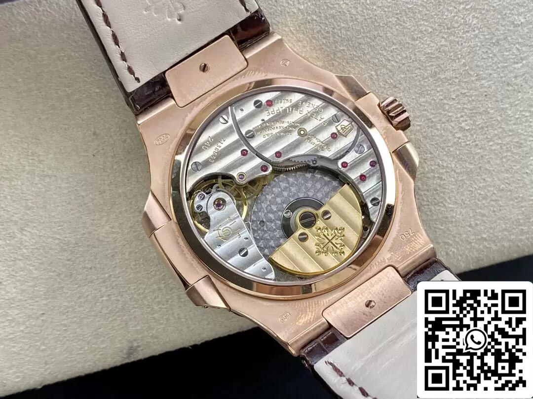 Patek Philippe Nautilus 5724 1:1 edizione migliore GR Fabbrica Rosa Oro Cassa