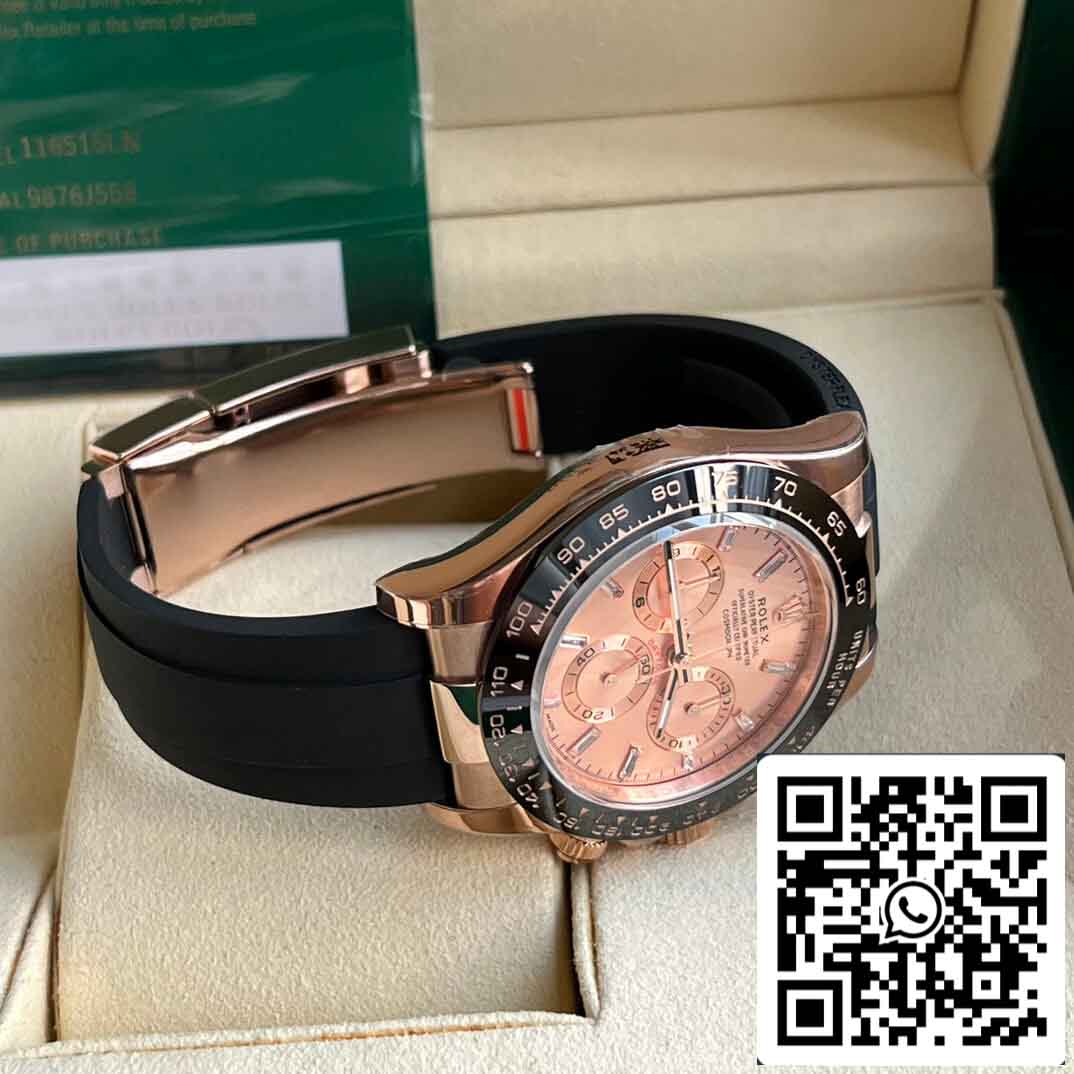 replica Rolex Daytona M116515ln-0021  Best 1:1 BT Fabbrica lunetta in ceramica