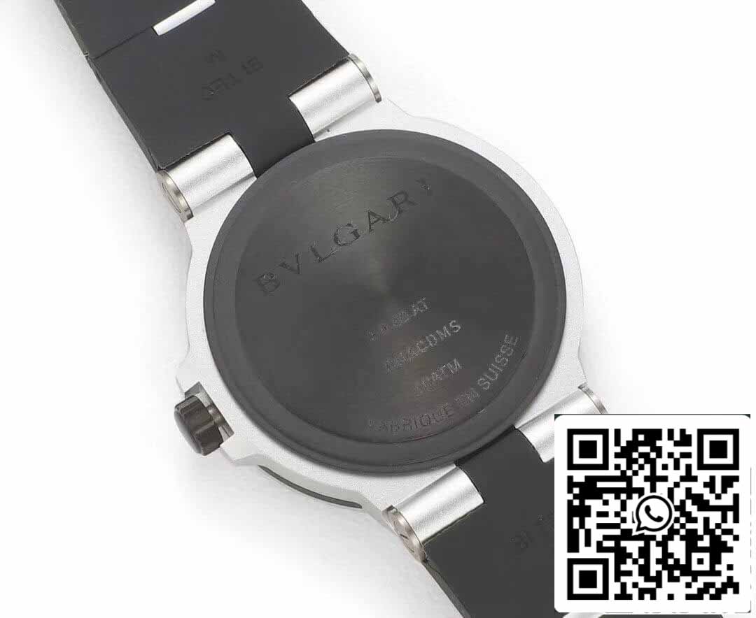 Bvlgari Aluminio 103445 1:1 edizione migliore BV Fabbrica quadrante nero