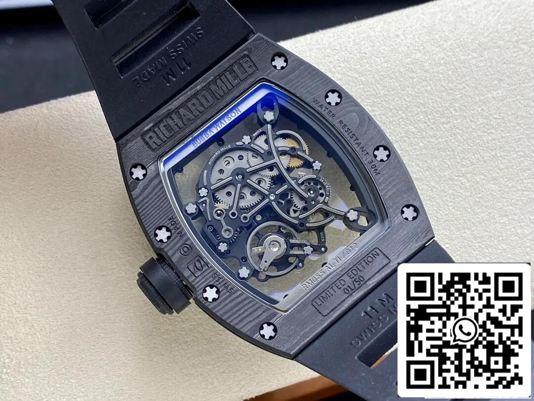 Richard Mille RM-055 1:1 edizione migliore BBR Fabbrica fibra di carbonio