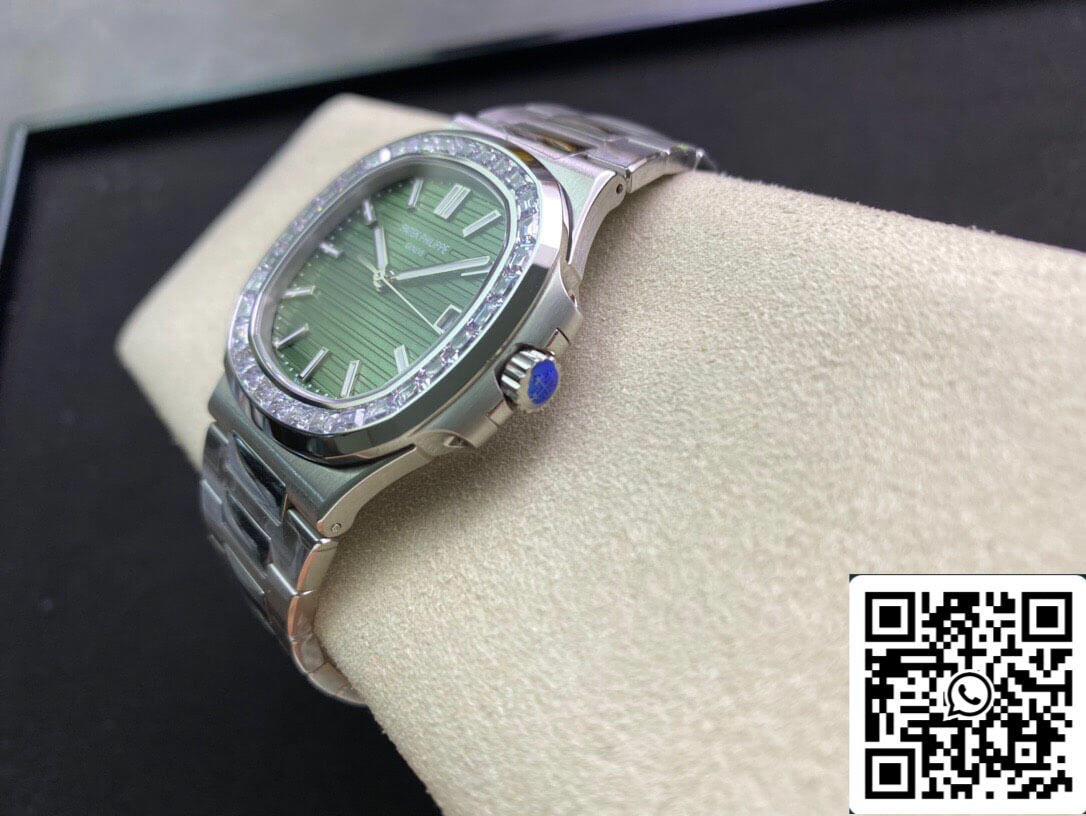 Patek Philippe Nautilus 5711/1300A-001 1:1 edizione migliore 3K Fabbrica quadrante verde
