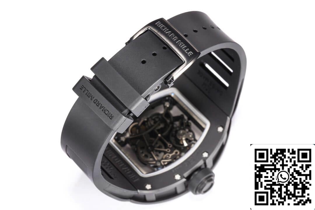 Richard Mille RM-055 1:1 edizione migliore BBR Fabbrica V2 Nero ceramica Cassa
